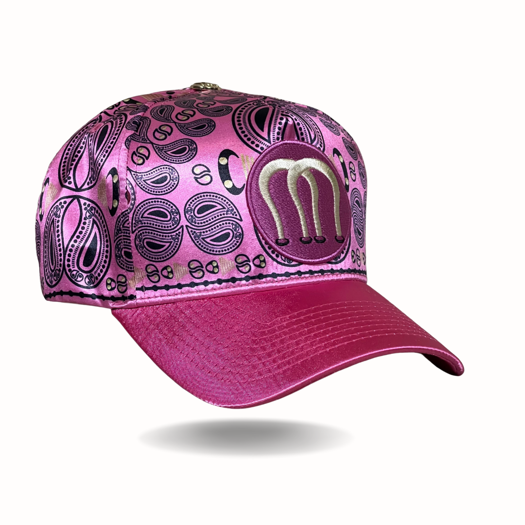 Magneche Bandana Design Cap - Fuscia Magenta