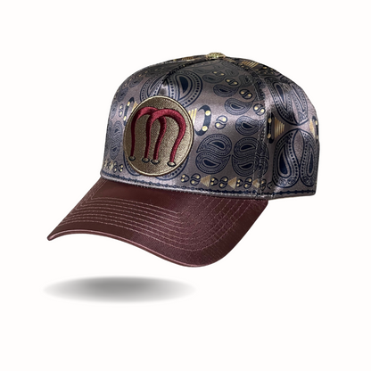 Magneche Bandana Design Cap - Mocha Brunette